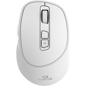 image:imageRedragon BM4195 AI Wireless Optical Computer Office Mouse 5 DPI Adjustable  CableFree 0 Delay Translate amp Voice Typing Ergonomic Grip Body Comfort Long Battery Life for LaptopDesktopPCWhite