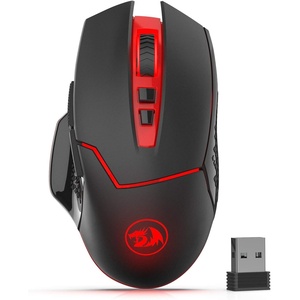 image:imageRedragon M690 MAX Wireless RGB Gaming Mouse 12800 DPI Remapping Keys  CableFree 0 Delay Redefine Keybinding Macro Vibing Backlight Ergonomic Grip Body ComfortM6901