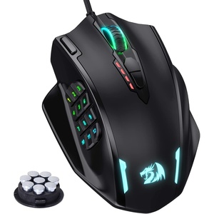 image:imageRedragon M913 MAX Wireless MMO Gaming Mouse 26000 DPI Remapping Keys  CableFree 0 Delay Smooth Precise Tracking Redefine Keybinding Macro Vibing Backlight Ergonomic Grip Body ComfortBlack