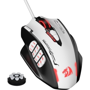 image:imageRedragon M913 MAX Wireless MMO Gaming Mouse 26000 DPI Remapping Keys  CableFree 0 Delay Smooth Precise Tracking Redefine Keybinding Macro Vibing Backlight Ergonomic Grip Body ComfortBlack  White