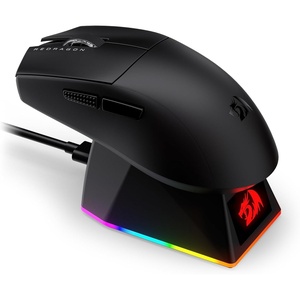 image:imageRedragon M999 Wireless Gaming Mouse 45000 DPI Remapping Keys  Magnetic Charging Dock Smooth Precise Tracking Programmable Button Ergonomic Grip Body ComfortM999