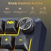 image:imageRedragon K688PRO Wireless Tri Mode Gasket Mechanical Gaming Keyboard  Hot Swappable 8000mAH Gaming Keyboard with FiveLayer Padding amp Knob BT24GHzUSBC RGB Backlit 98 Keys Creamy KeyboardGrayishblack